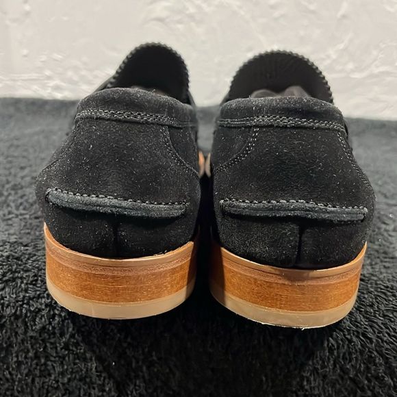 🔥🔥 TO BOOT NEW YORK Adam Dereck Black Suede Penny Loafers Italy Sz 9 - PERFECT - Picture 8 of 12